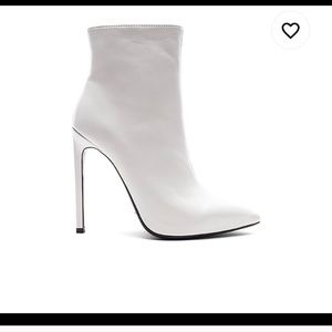 Tony Bianco White Ankle Boots